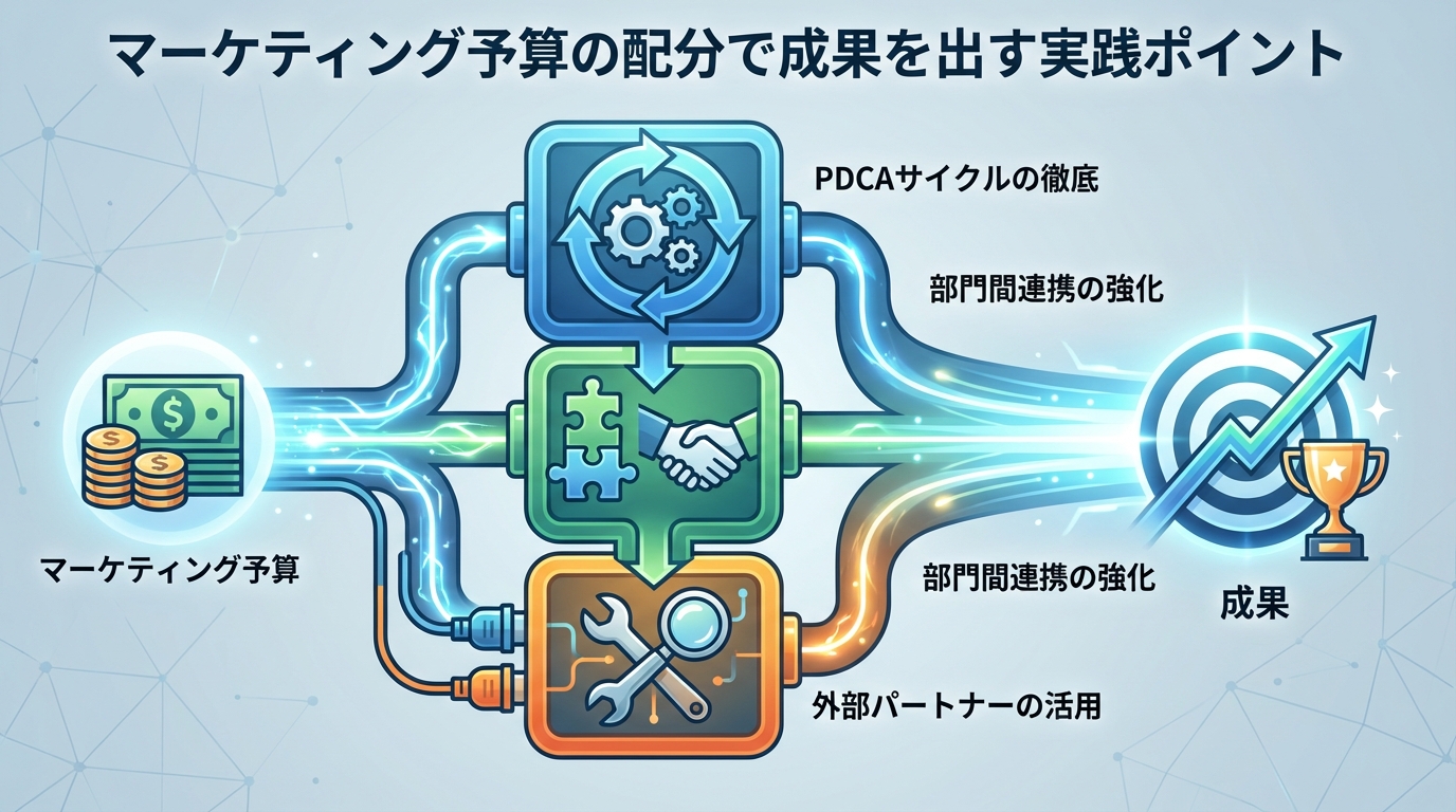 マーケティング予算の配分で成果を出す実践ポイント