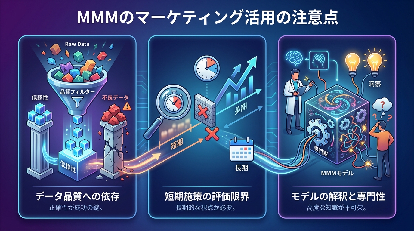 MMMのマーケティング活用の注意点