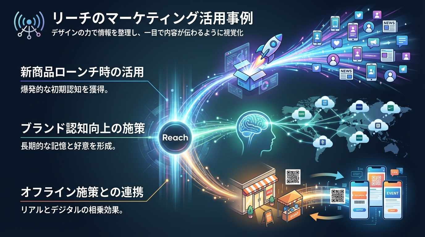 リーチのマーケティング活用事例