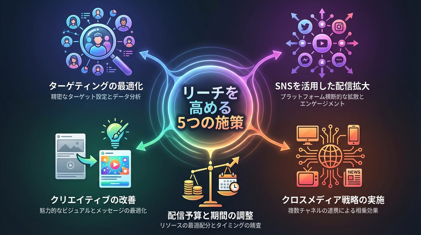 リーチを高める5つの施策