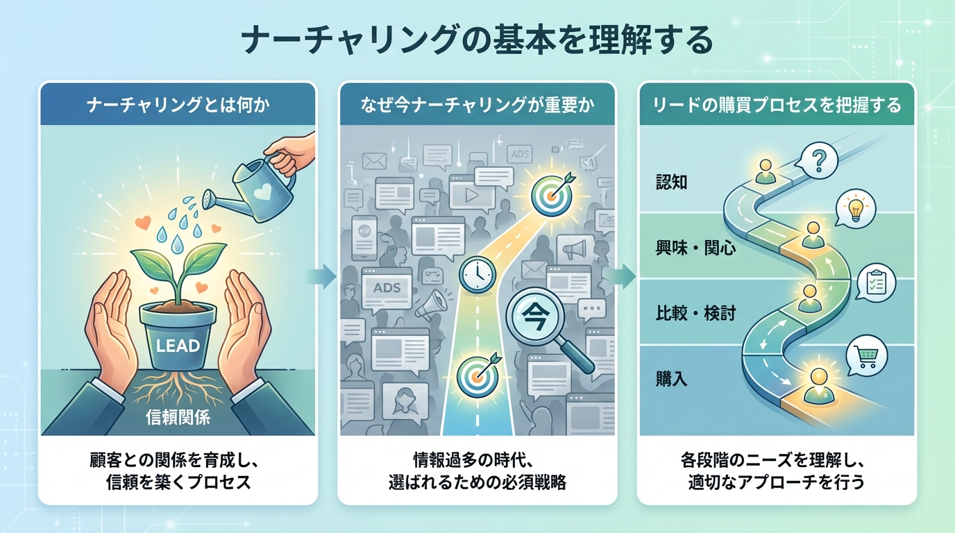 ナーチャリングの基本を理解する
