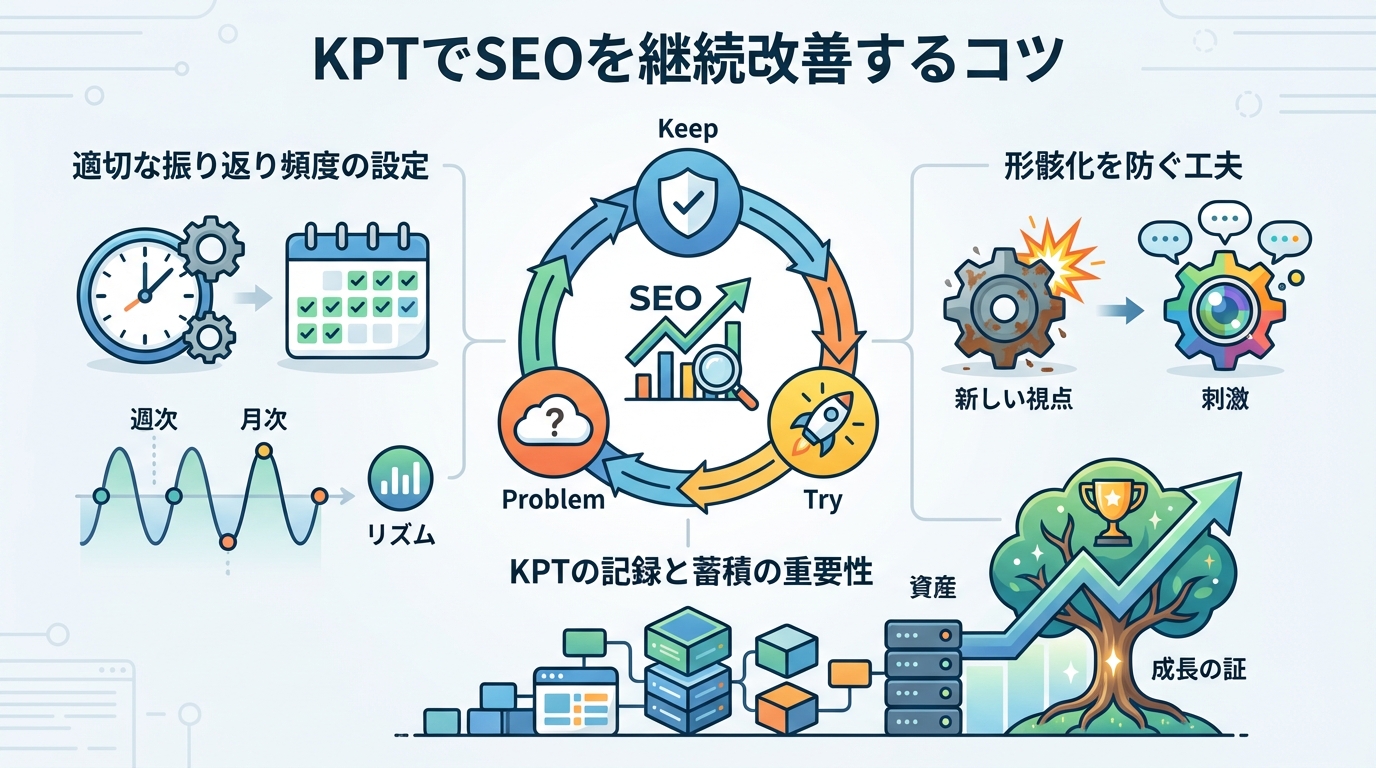 KPTでSEOを継続改善するコツ