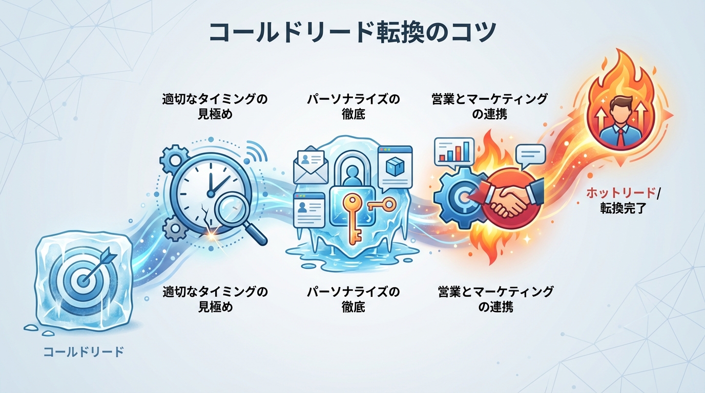 コールドリード転換のコツ