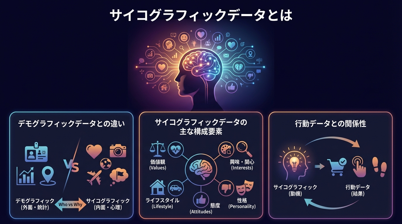 サイコグラフィックデータとは