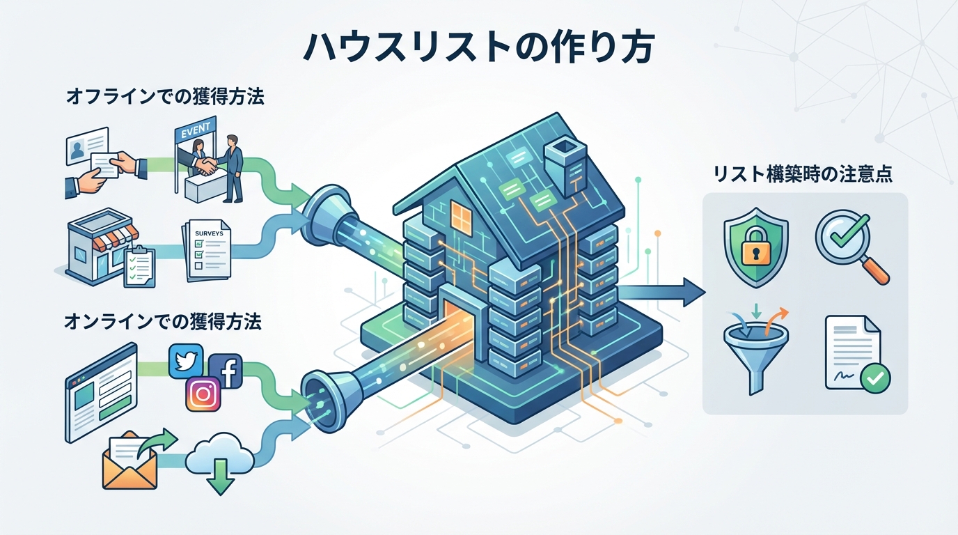 ハウスリストの作り方