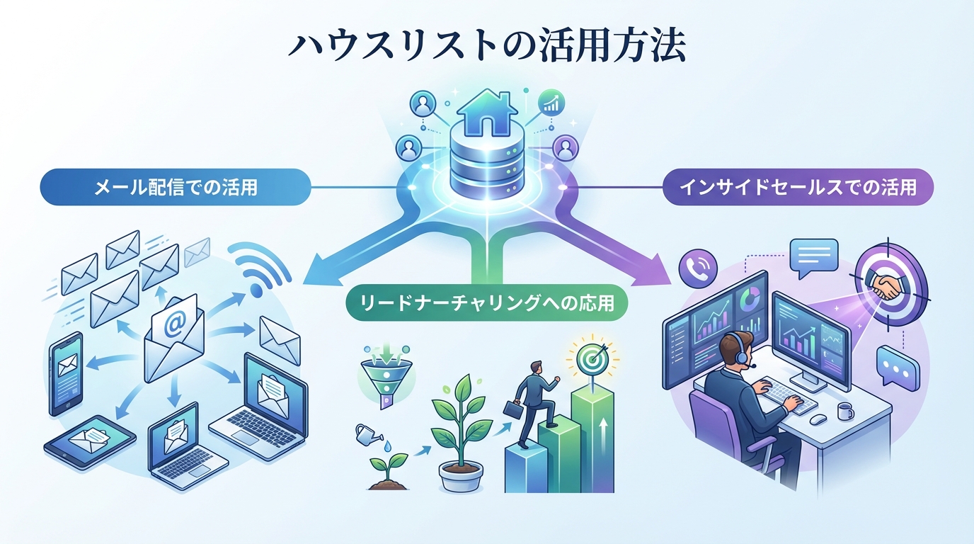ハウスリストの活用方法