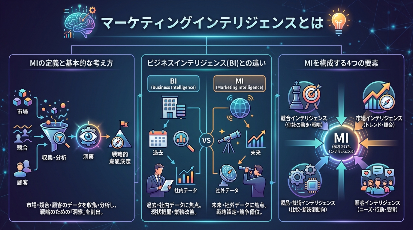 マーケティングインテリジェンスとは