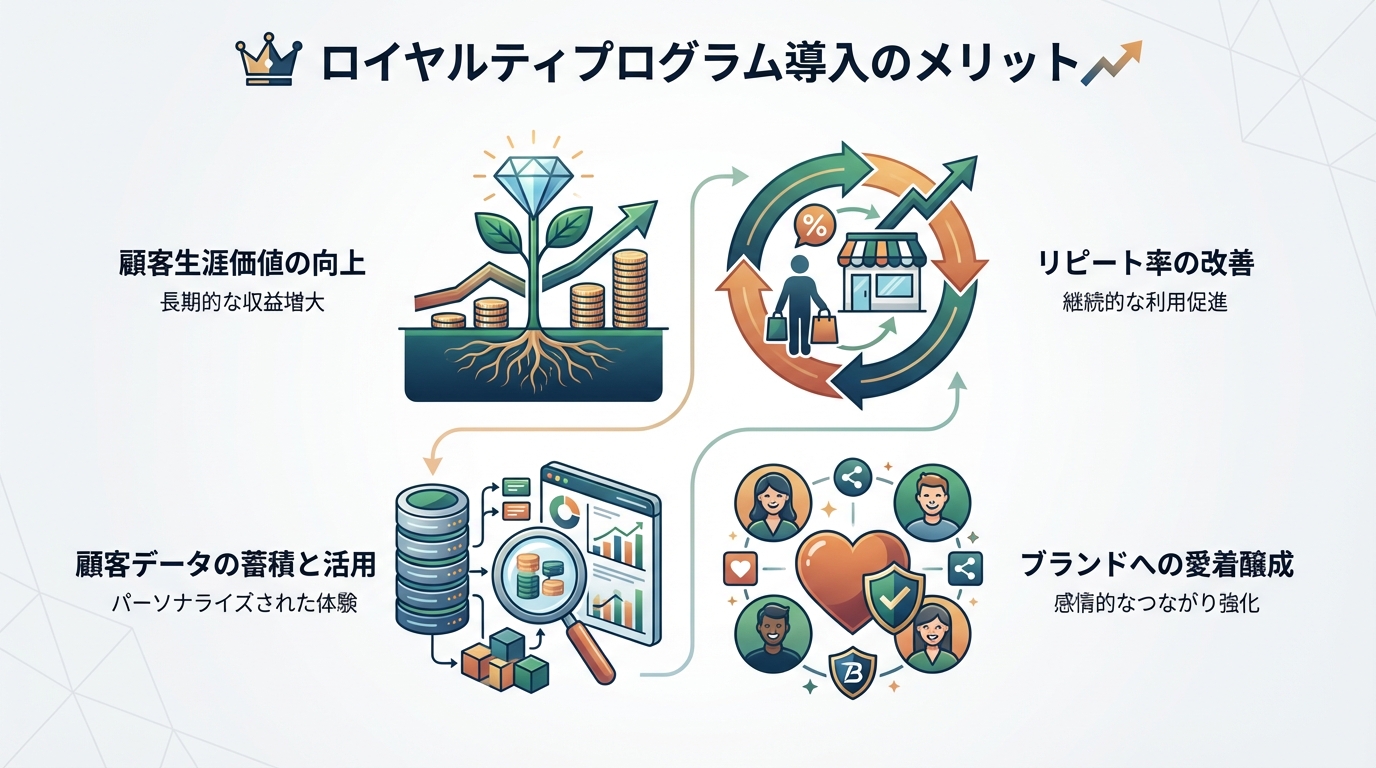 ロイヤルティプログラム導入のメリット