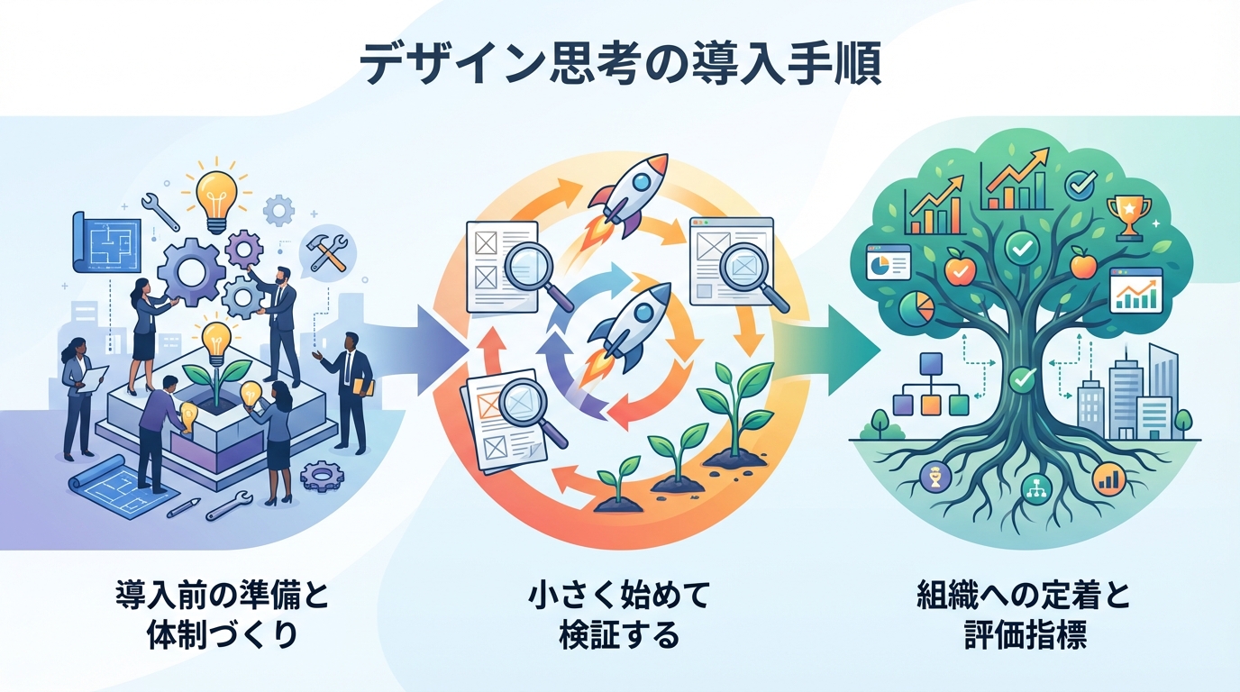 デザイン思考の導入手順