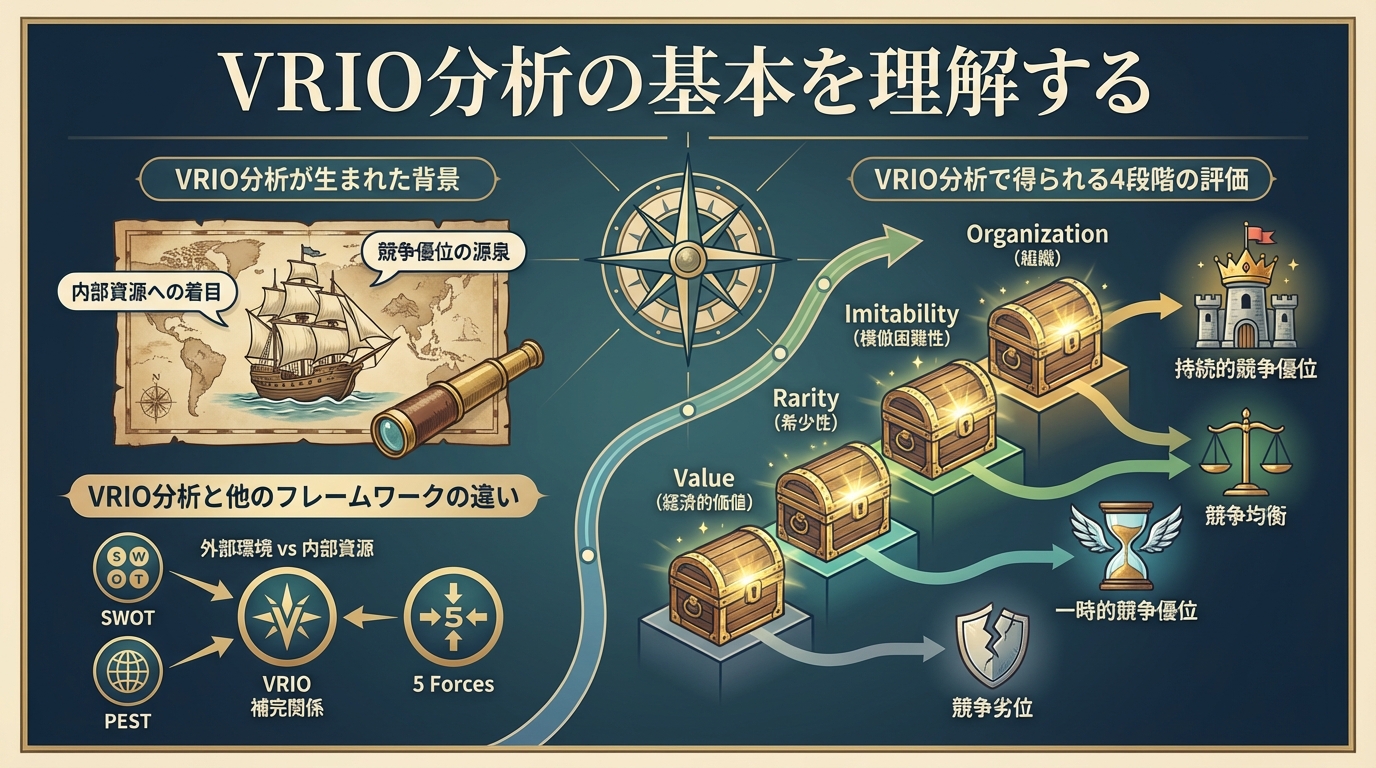 VRIO分析の基本を理解する