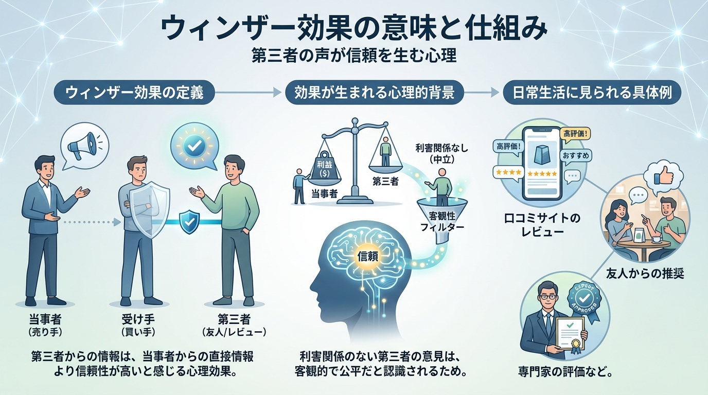 ウィンザー効果の意味と仕組み