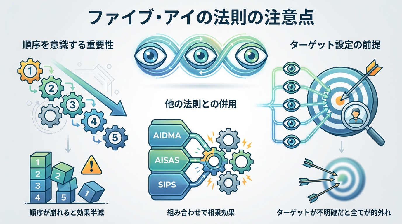 ファイブ・アイの法則の注意点