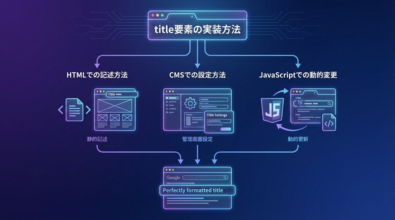 title要素の実装方法
