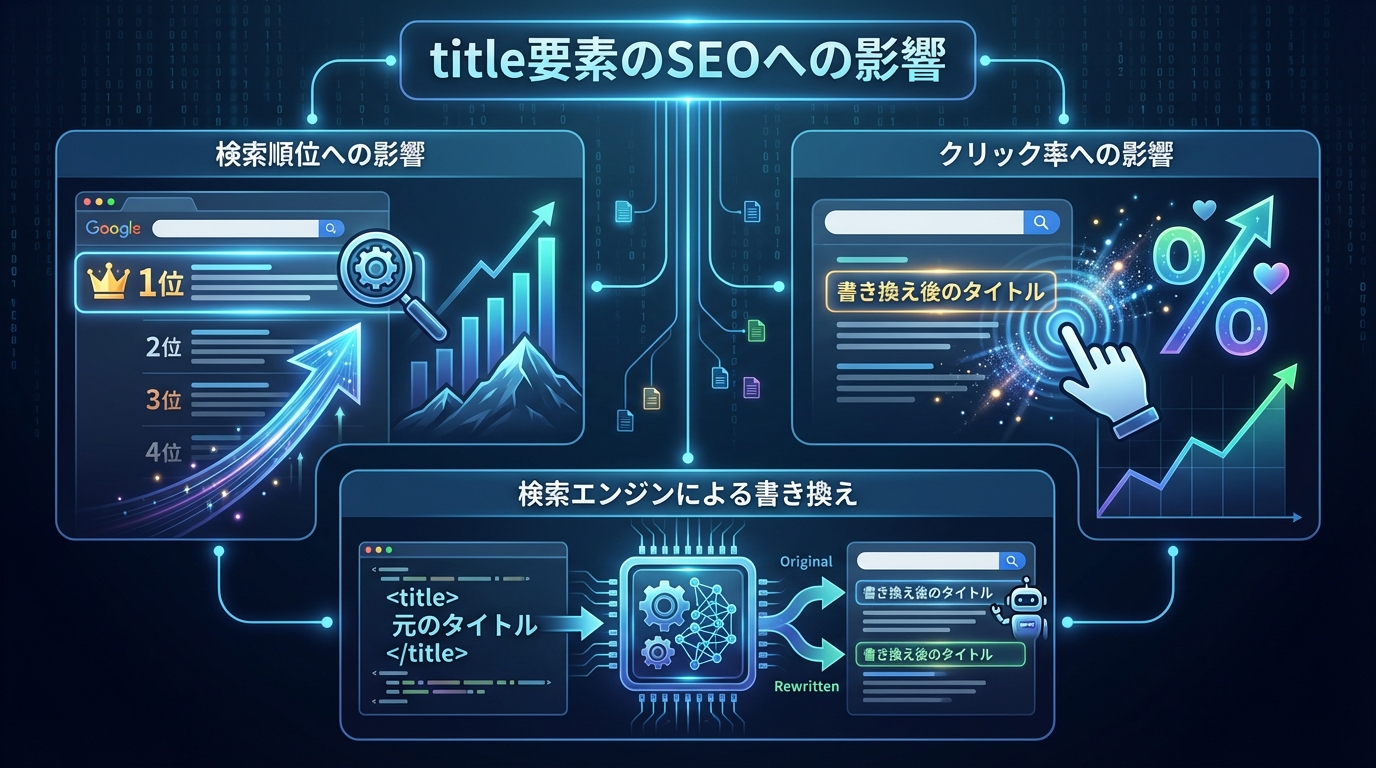 title要素のSEOへの影響