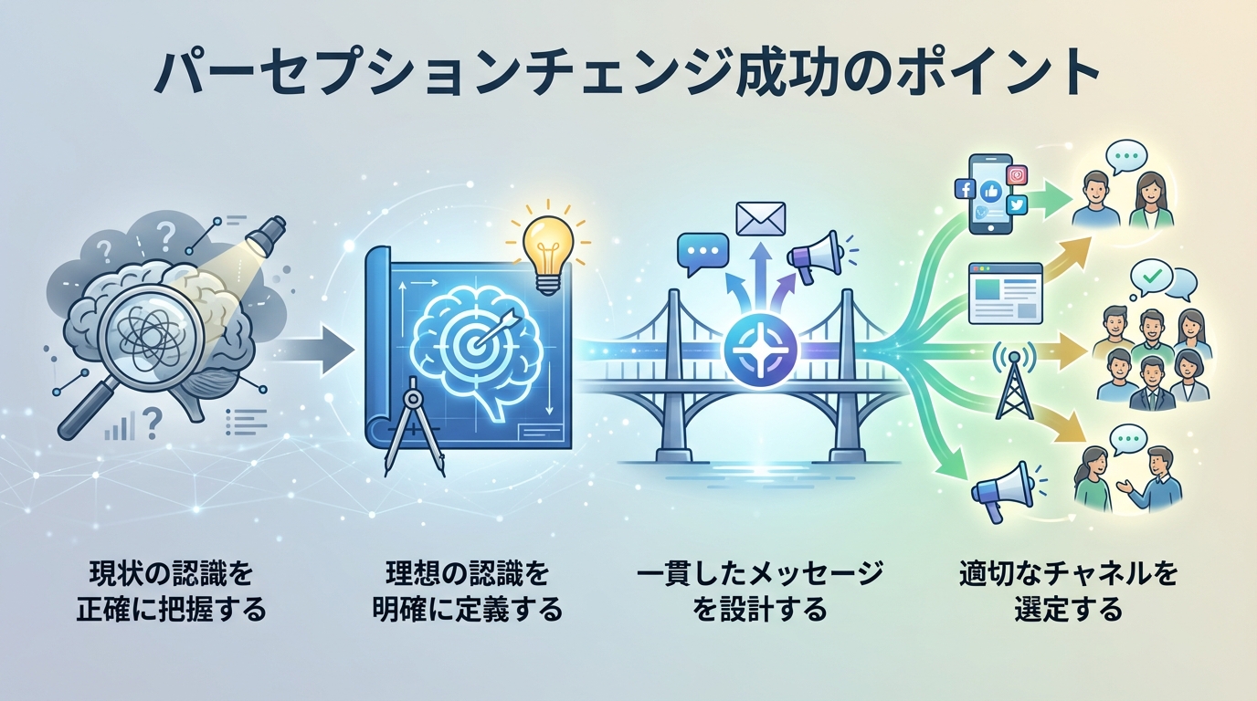 パーセプションチェンジ成功のポイント