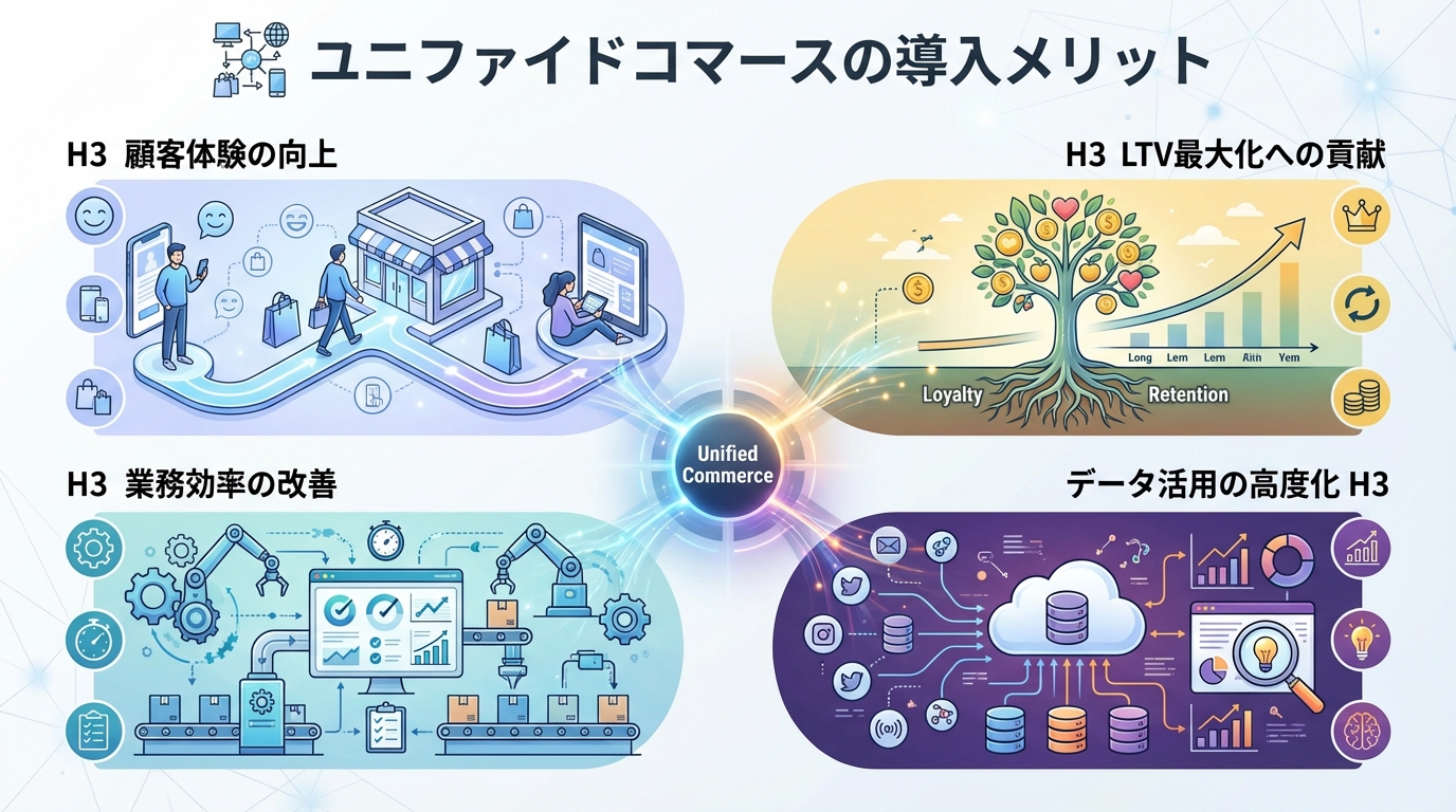 ユニファイドコマースの導入メリット