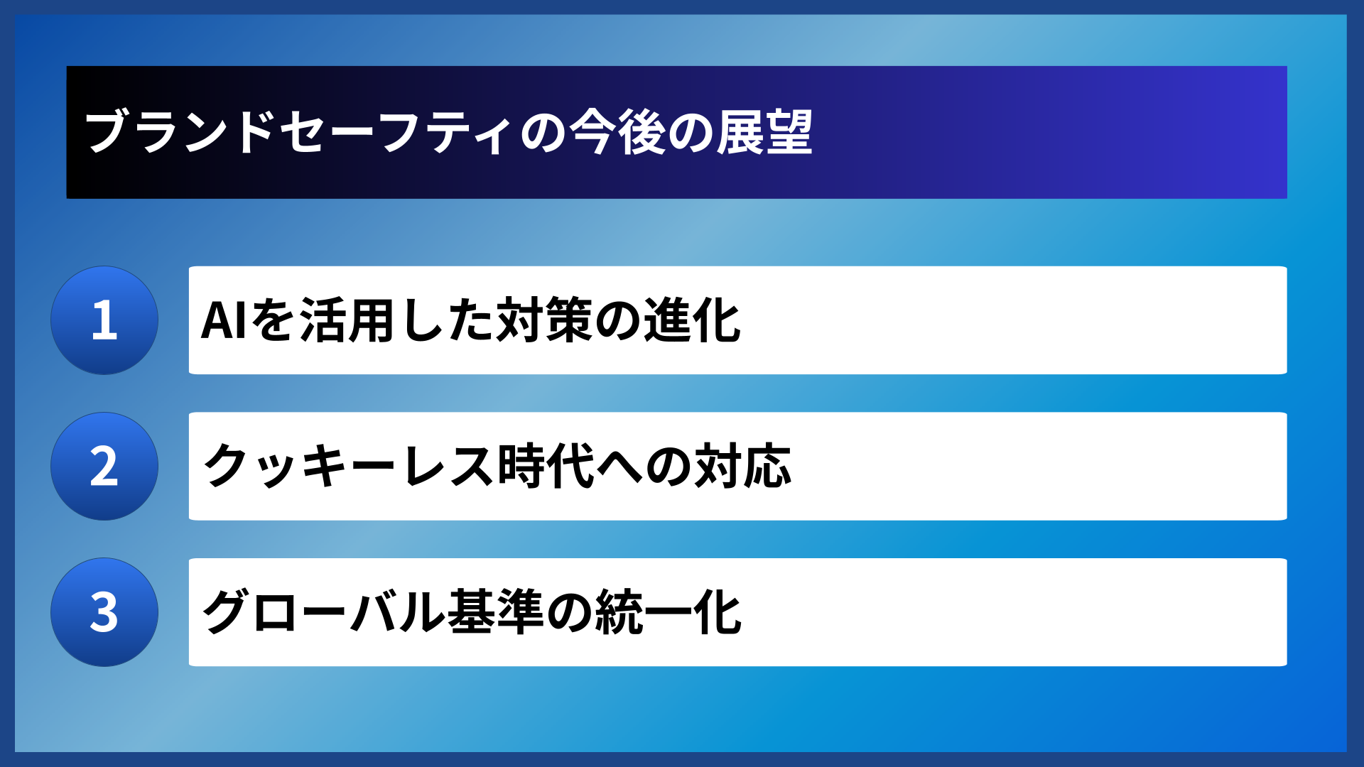 ブランドセーフティの今後の展望