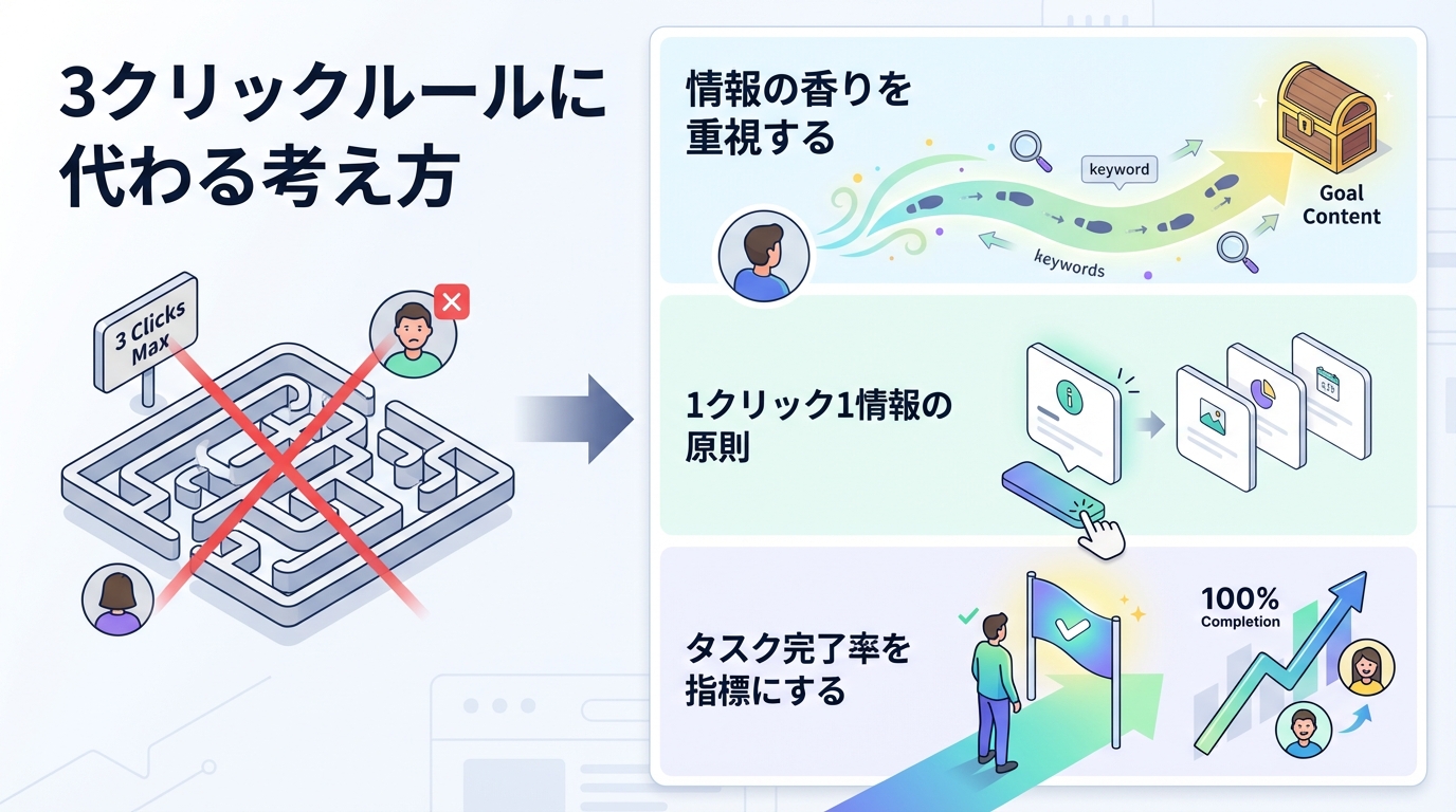 3クリックルールに代わる考え方
