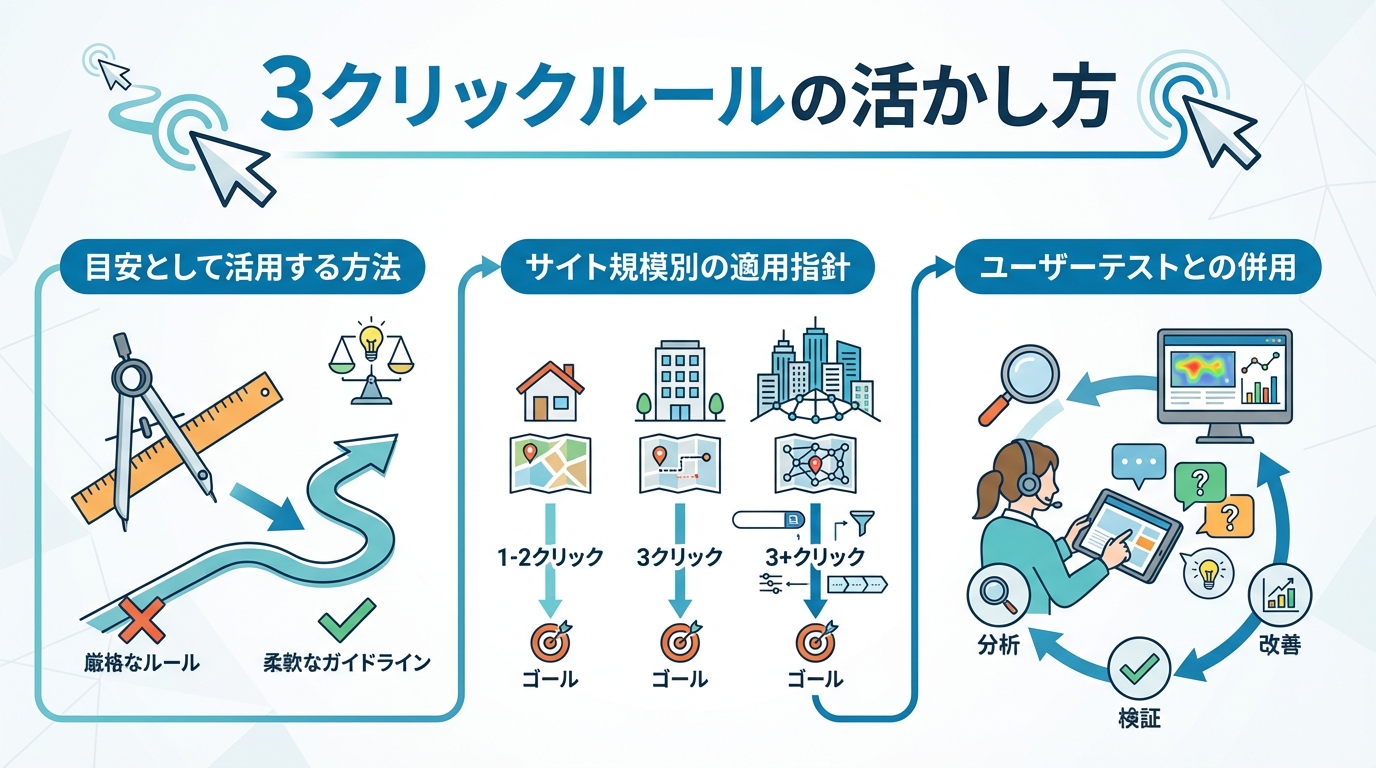 3クリックルールの活かし方
