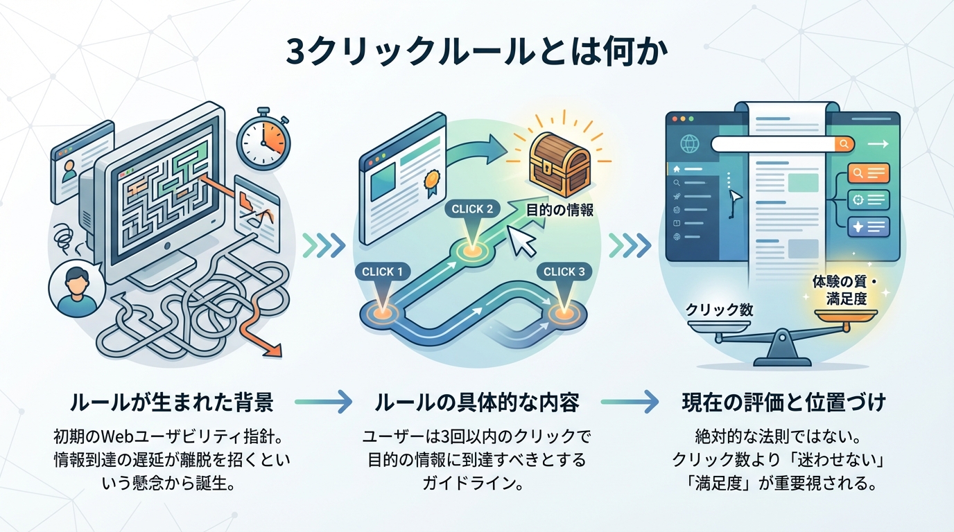3クリックルールとは何か