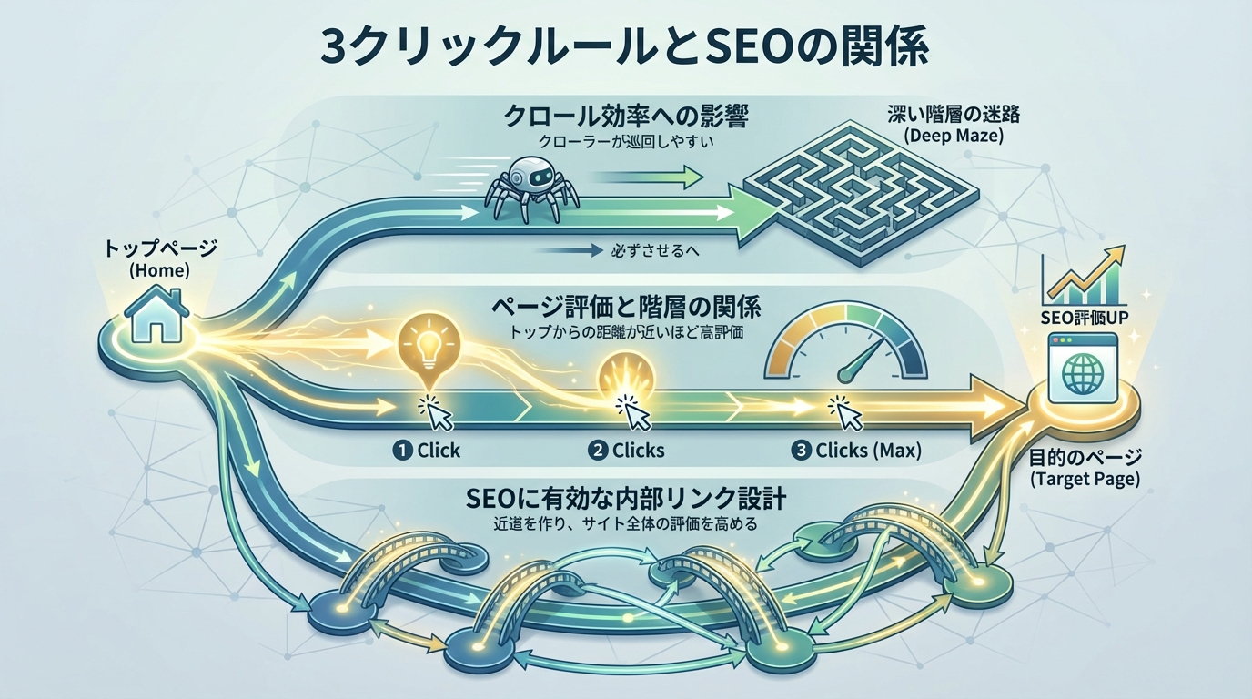 3クリックルールとSEOの関係