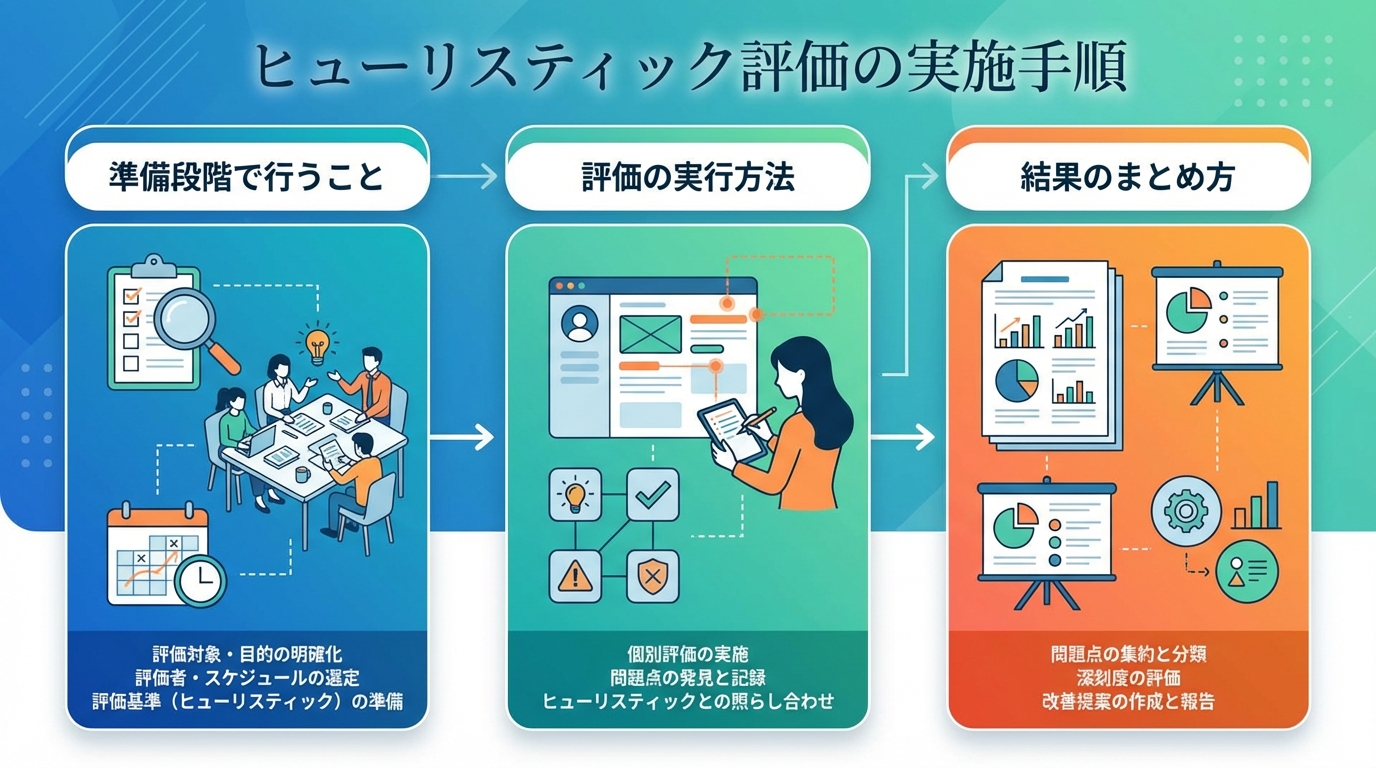 ヒューリスティック評価の実施手順