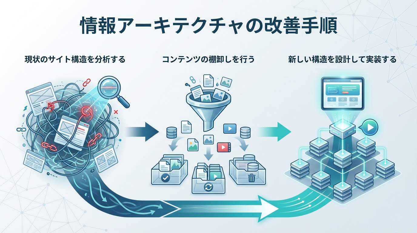情報アーキテクチャの改善手順