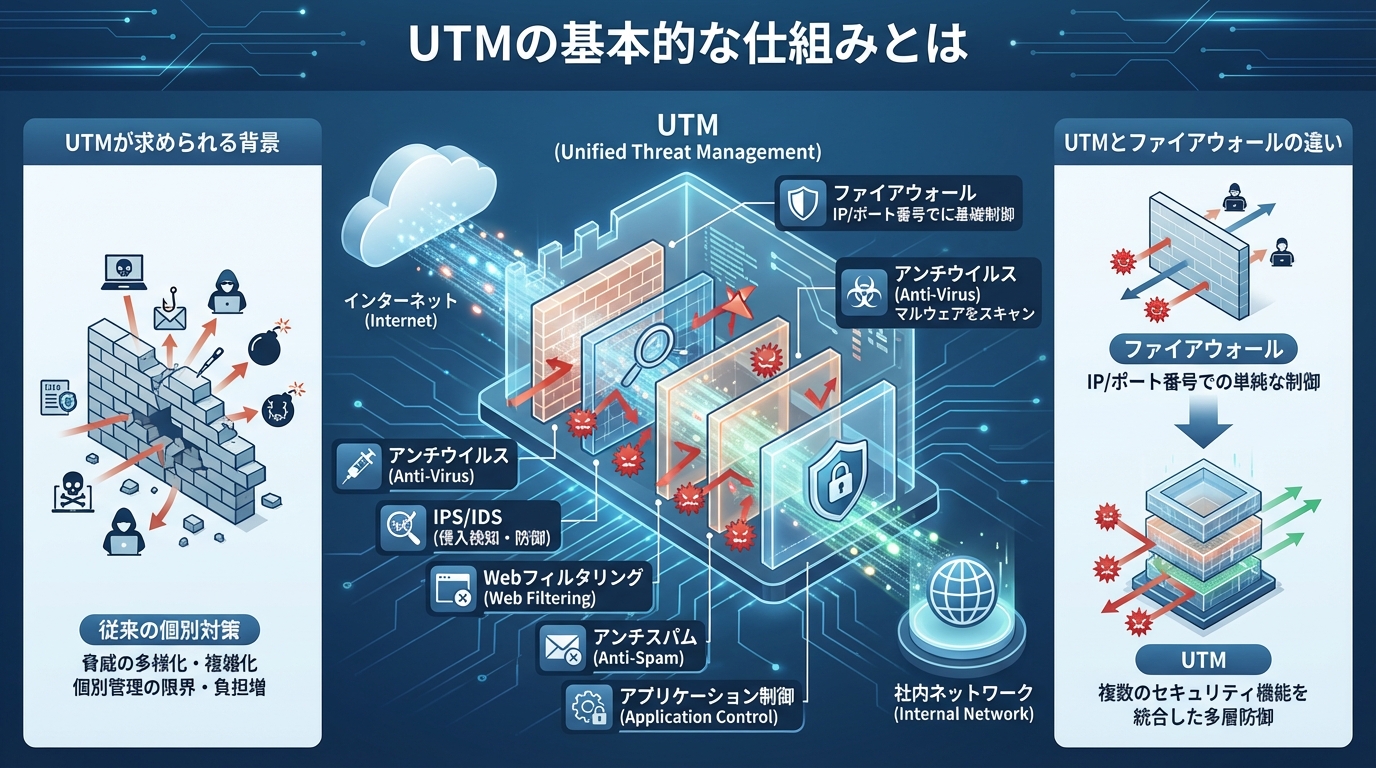 UTMの基本的な仕組みとは