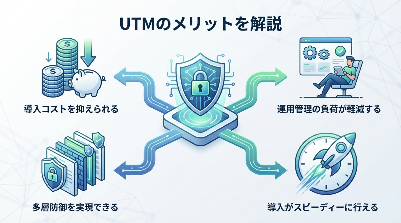UTMのメリットを解説