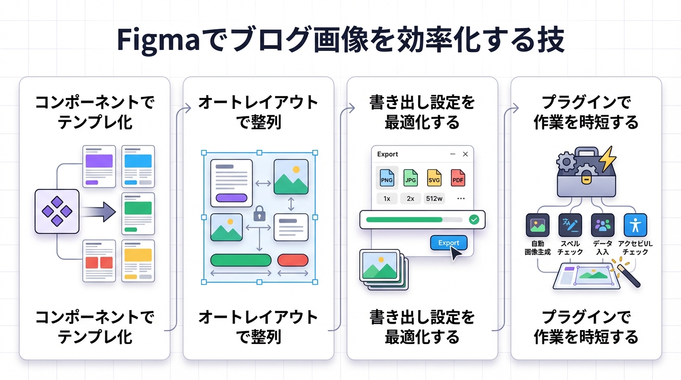 Figmaでブログ画像を効率化する技