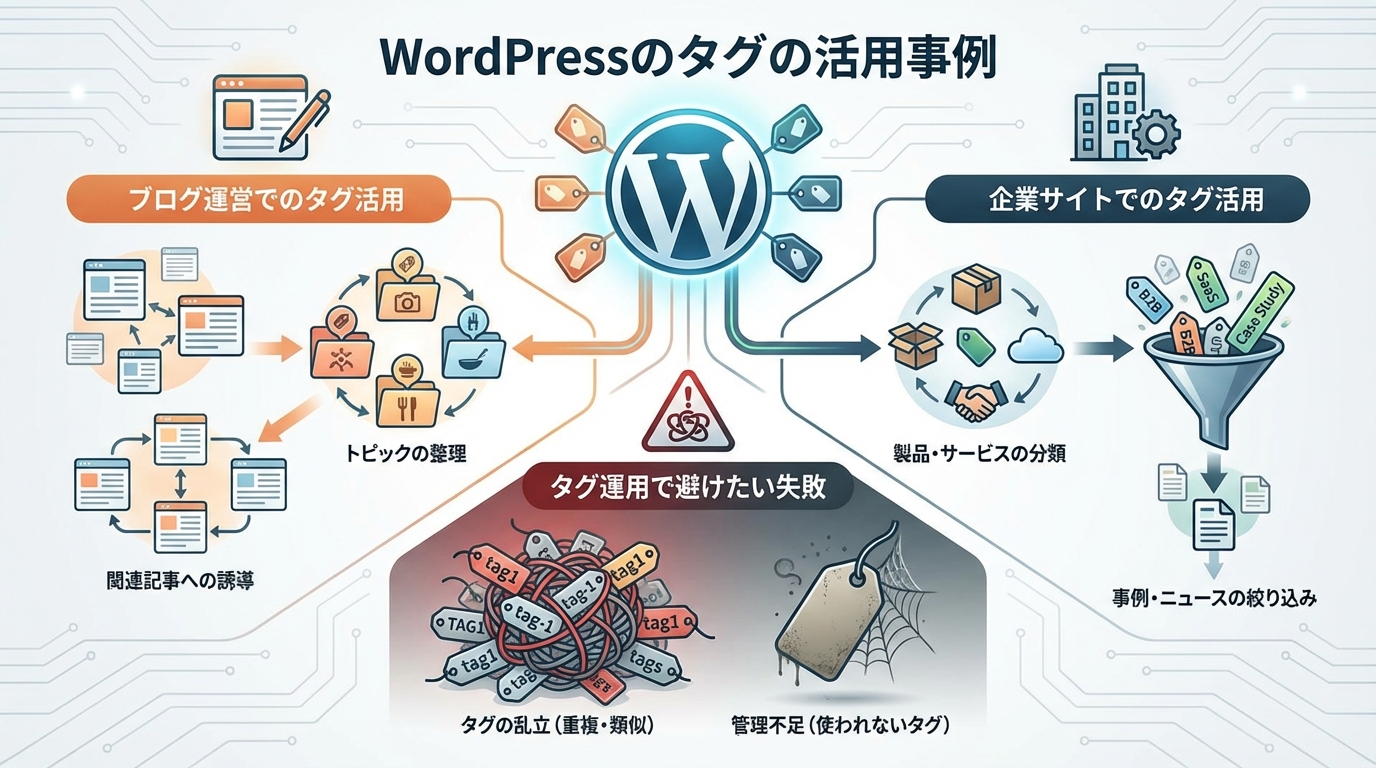WordPressのタグの活用事例