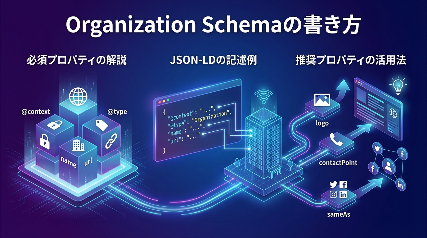 Organization Schemaの書き方