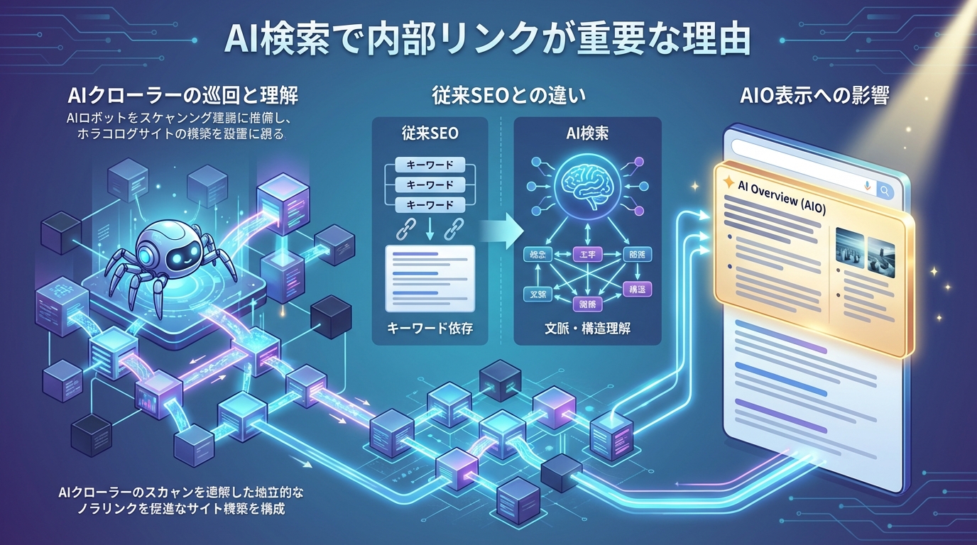 AI検索で内部リンクが重要な理由
