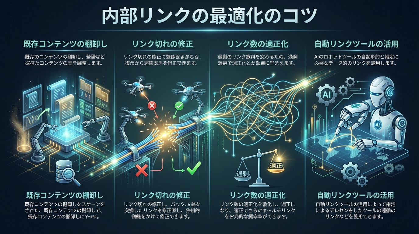 内部リンクの最適化のコツ