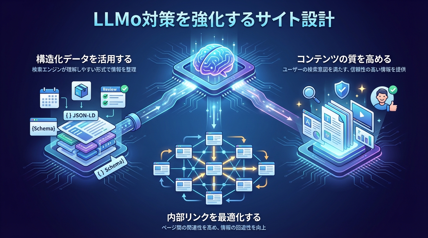 LLMO対策を強化するサイト設計