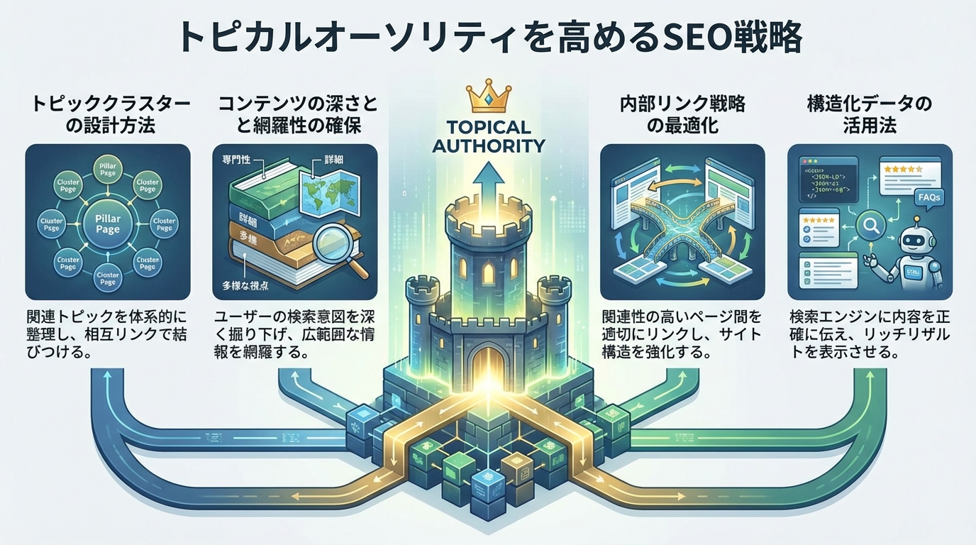 トピカルオーソリティを高めるSEO戦略