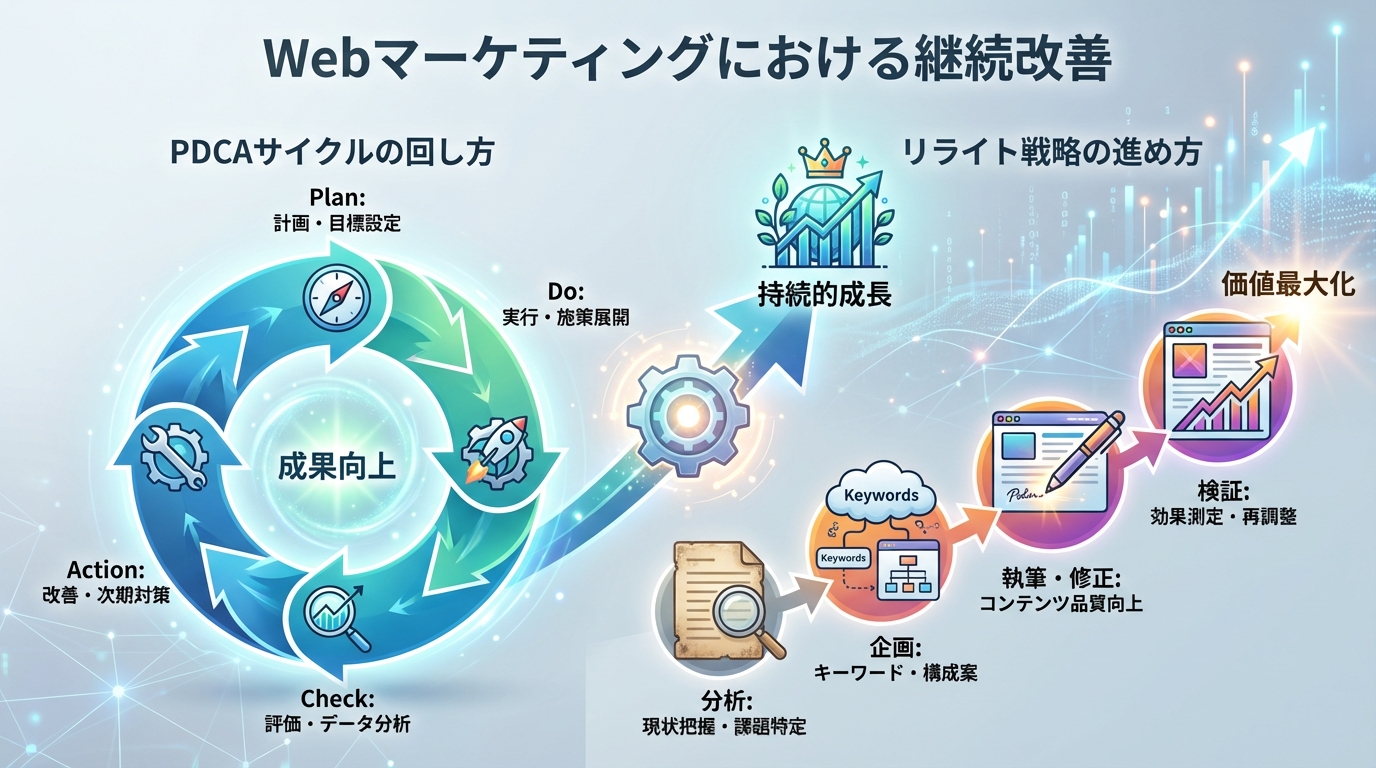 Webマーケティングにおける継続改善