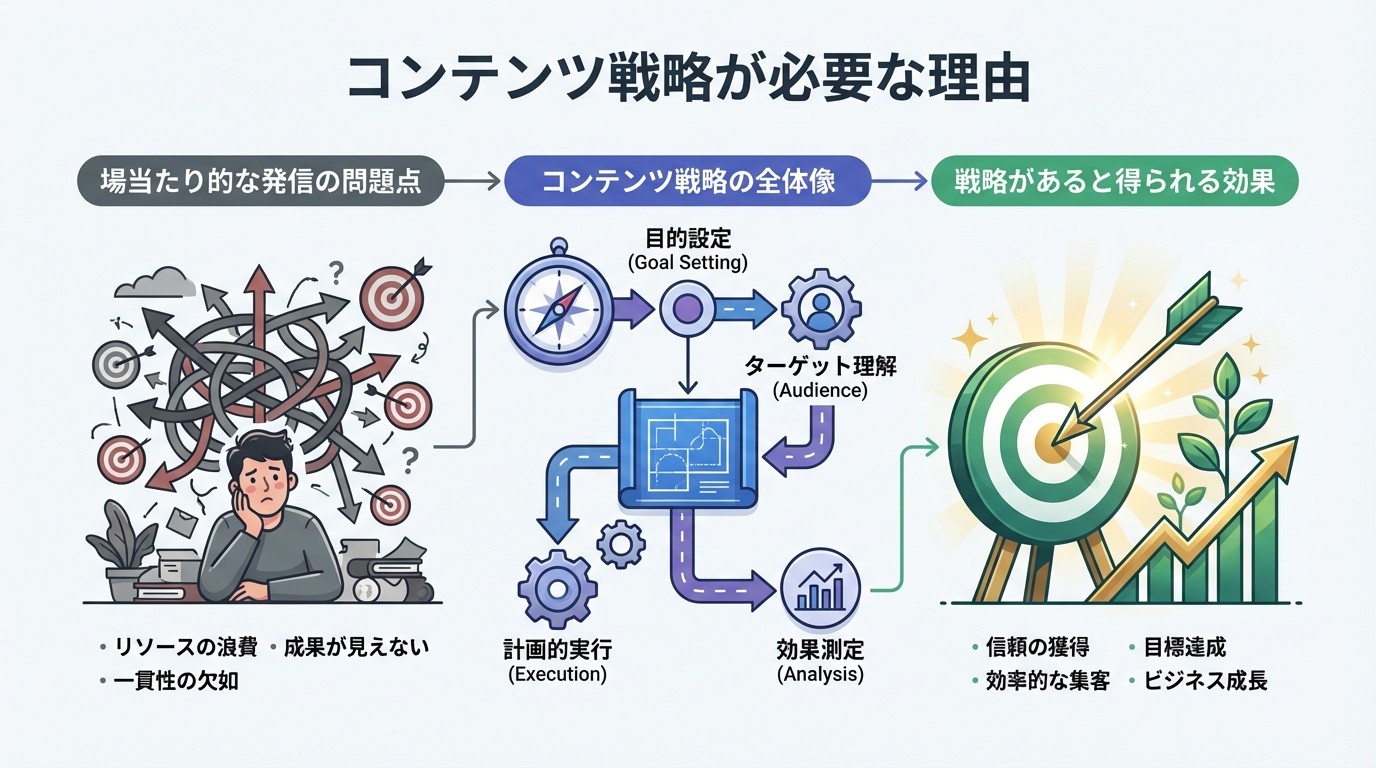 コンテンツ戦略が必要な理由