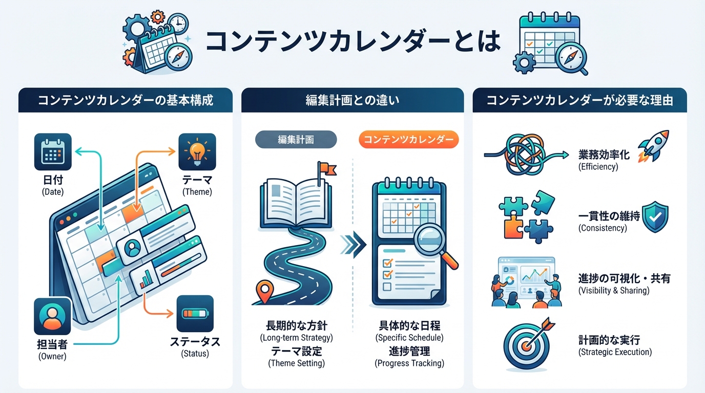 コンテンツカレンダーとは