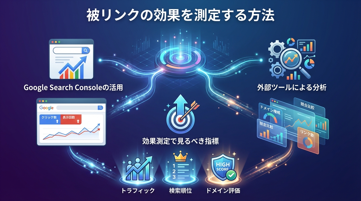 被リンクの効果を測定する方法