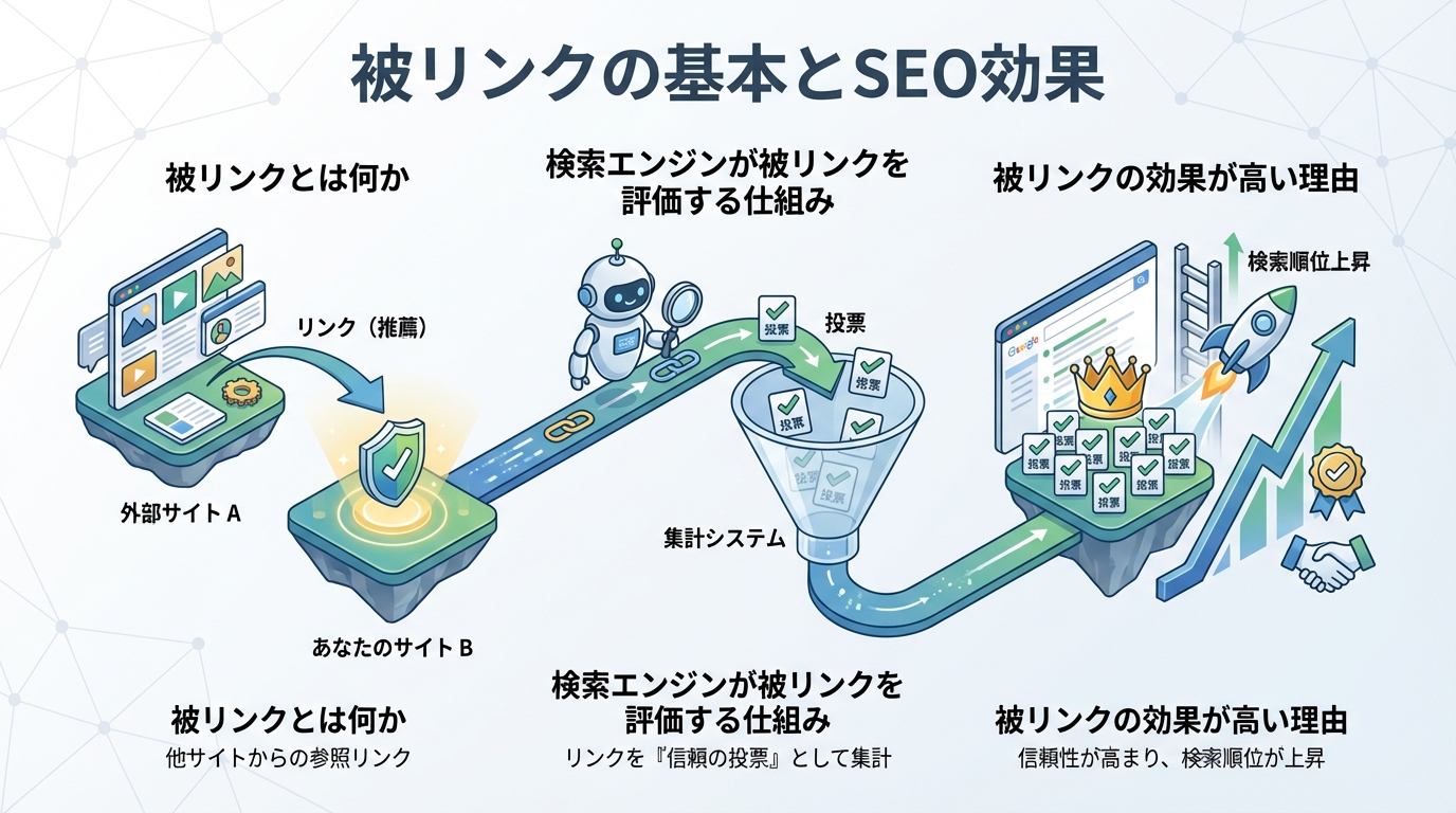被リンクの基本とSEO効果