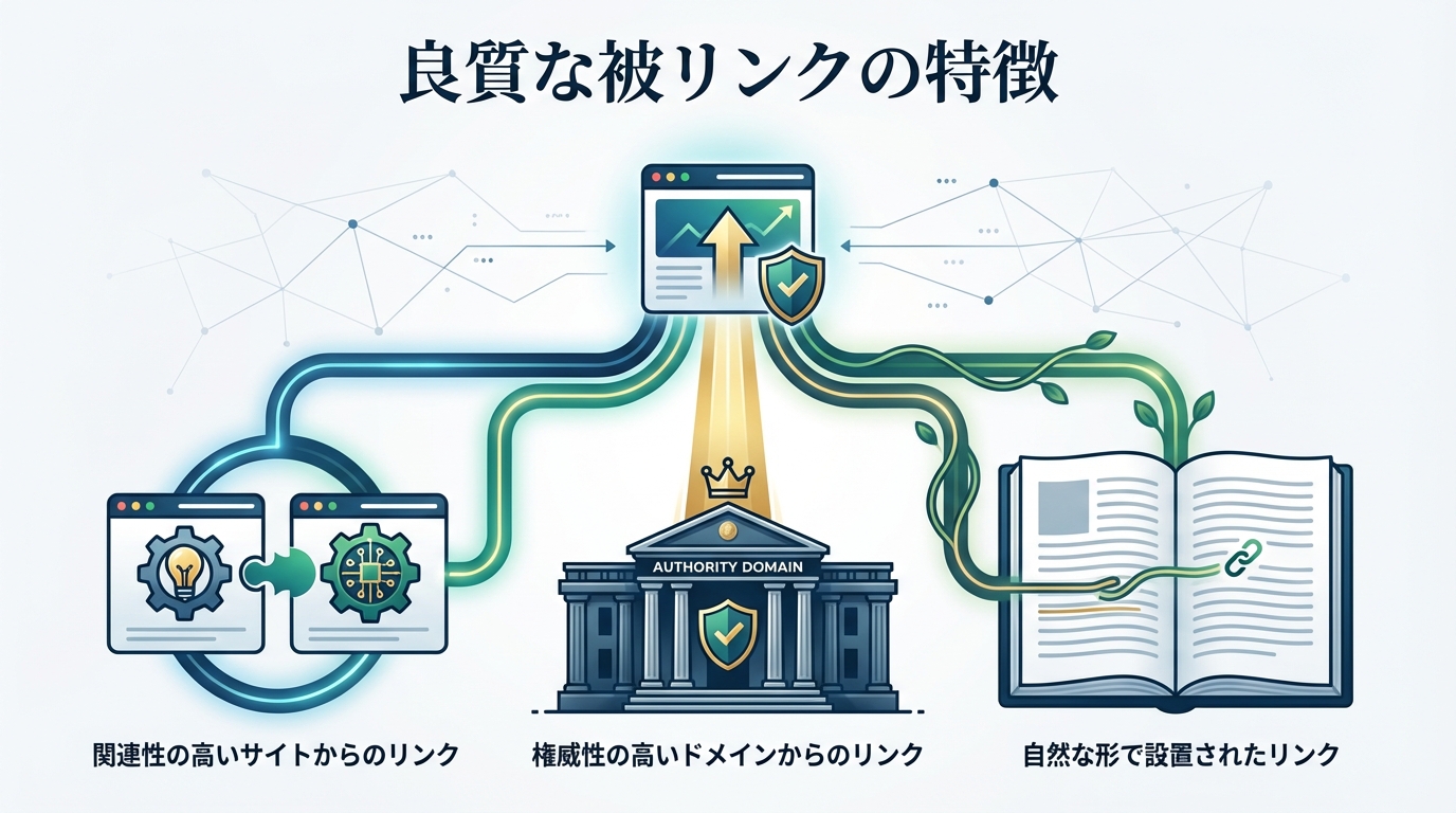 良質な被リンクの特徴