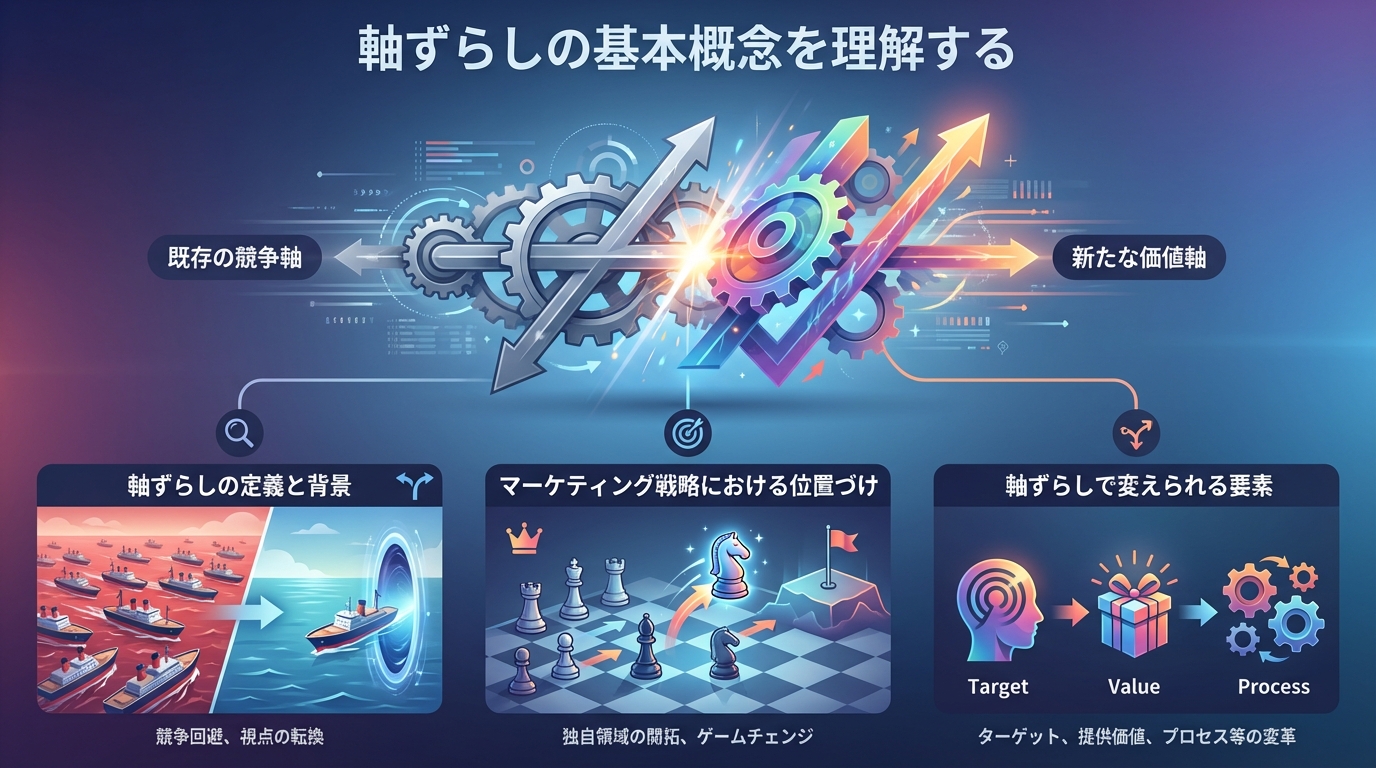 軸ずらしの基本概念を理解する