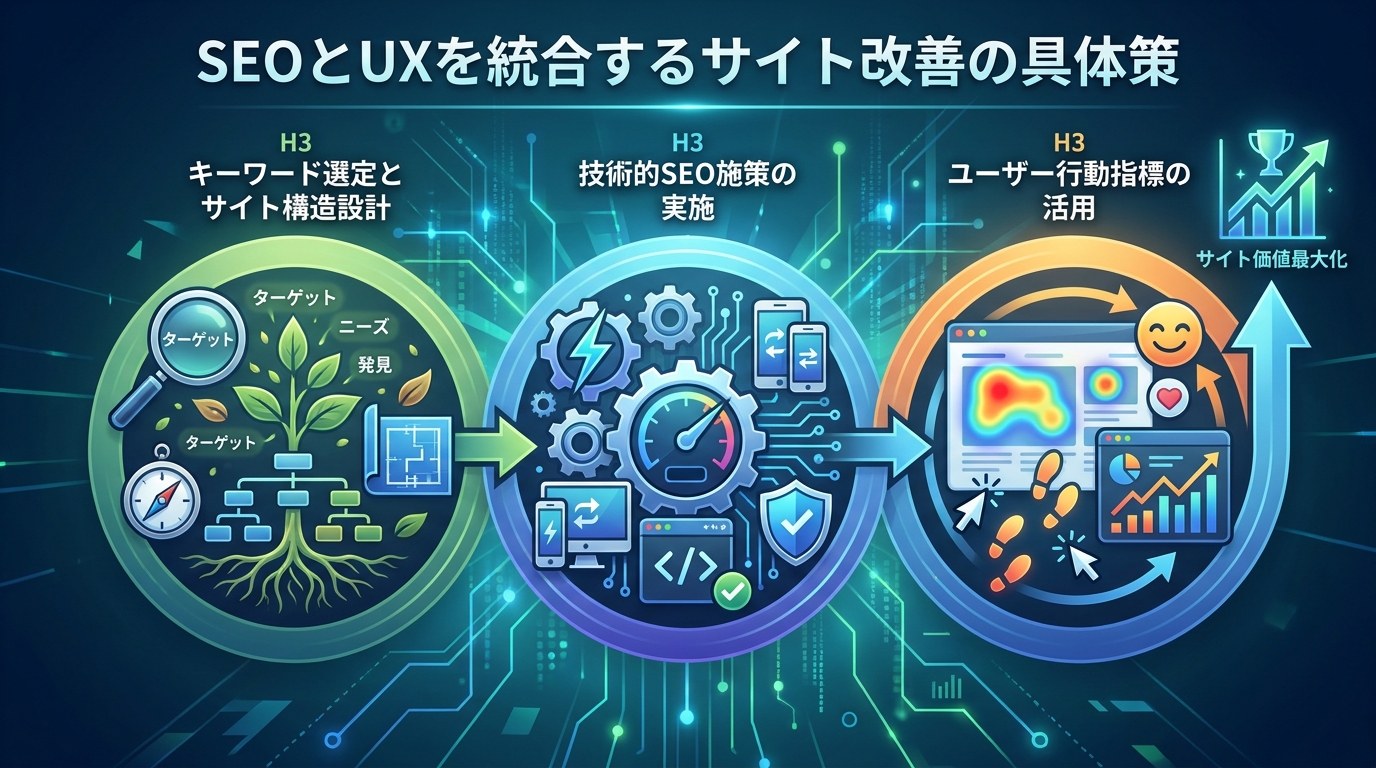 SEOとUXを統合するサイト改善の具体策