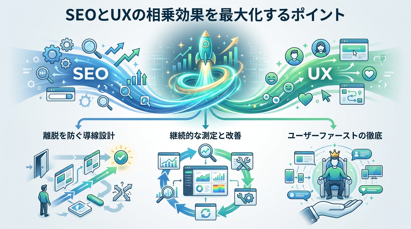 SEOとUXの相乗効果を最大化するポイント