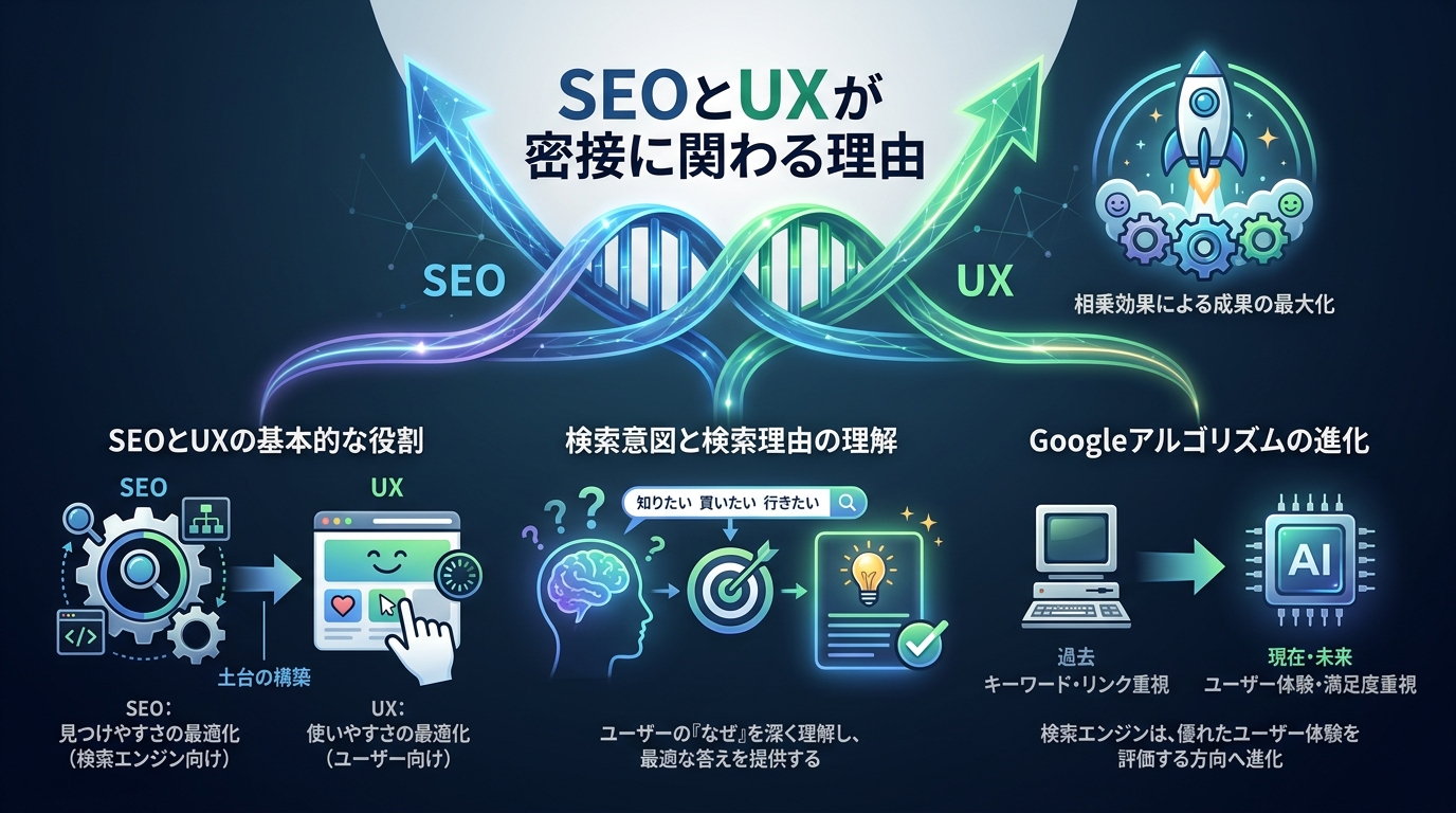 SEOとUXが密接に関わる理由
