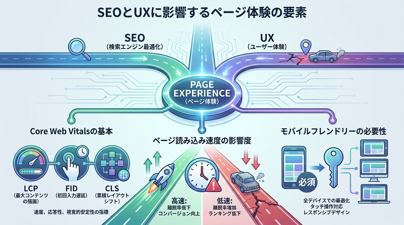 SEOとUXに影響するページ体験の要素