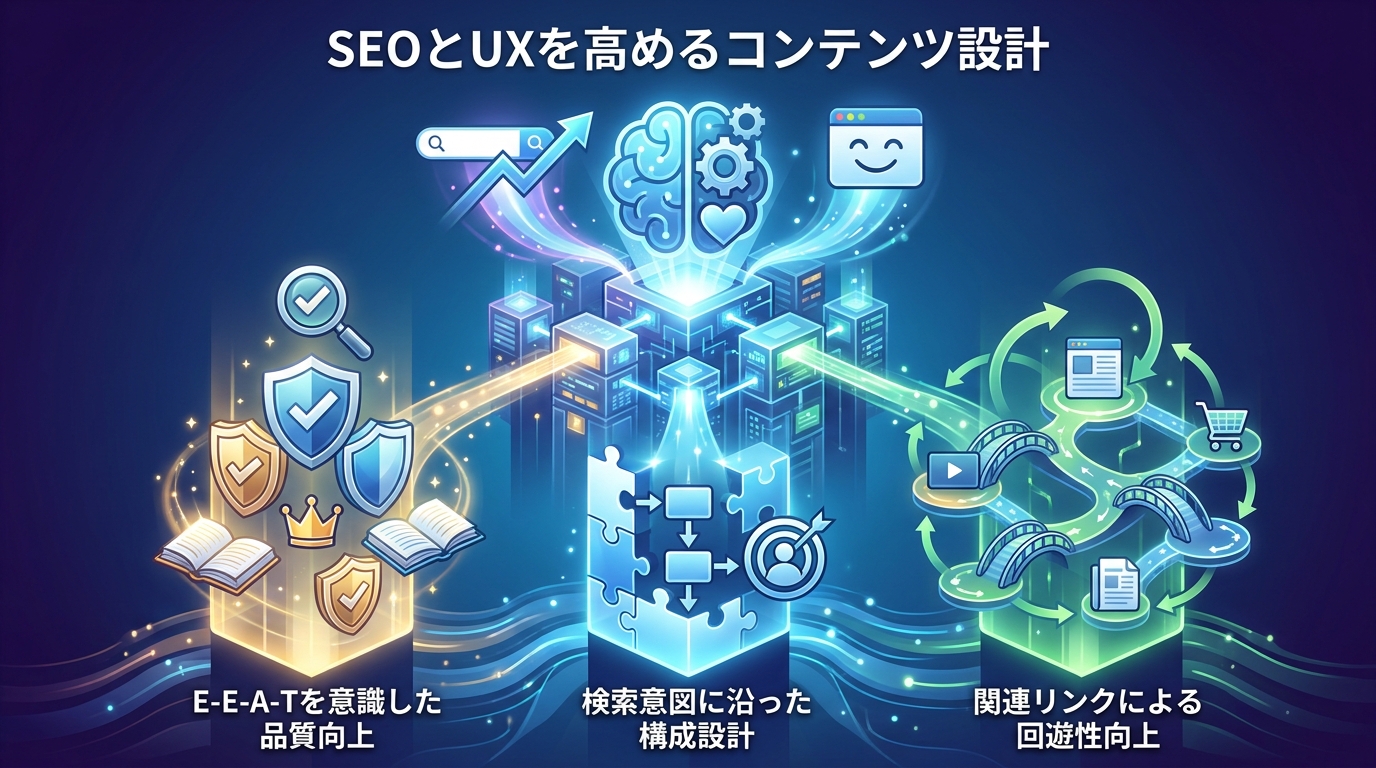 SEOとUXを高めるコンテンツ設計
