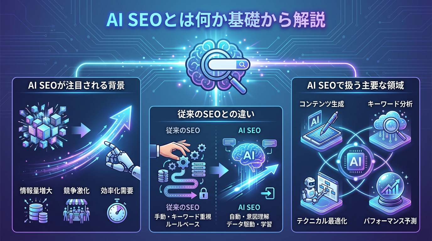 AI SEOとは何か基礎から解説