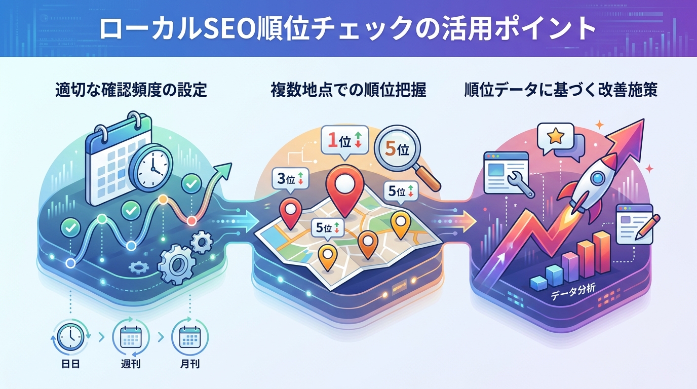 ローカルseo順位チェックの活用ポイント